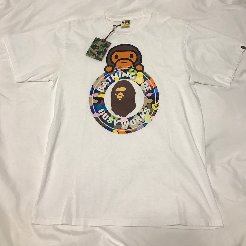 Bathing Ape Busy Works Milo tee